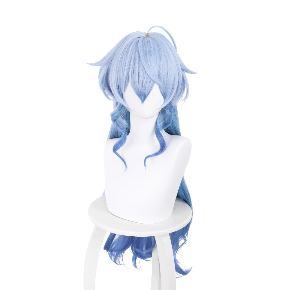 

Genshin Impact Ganyu Cosplay Wigs Pale Blue Gradient Blue Hair C00646