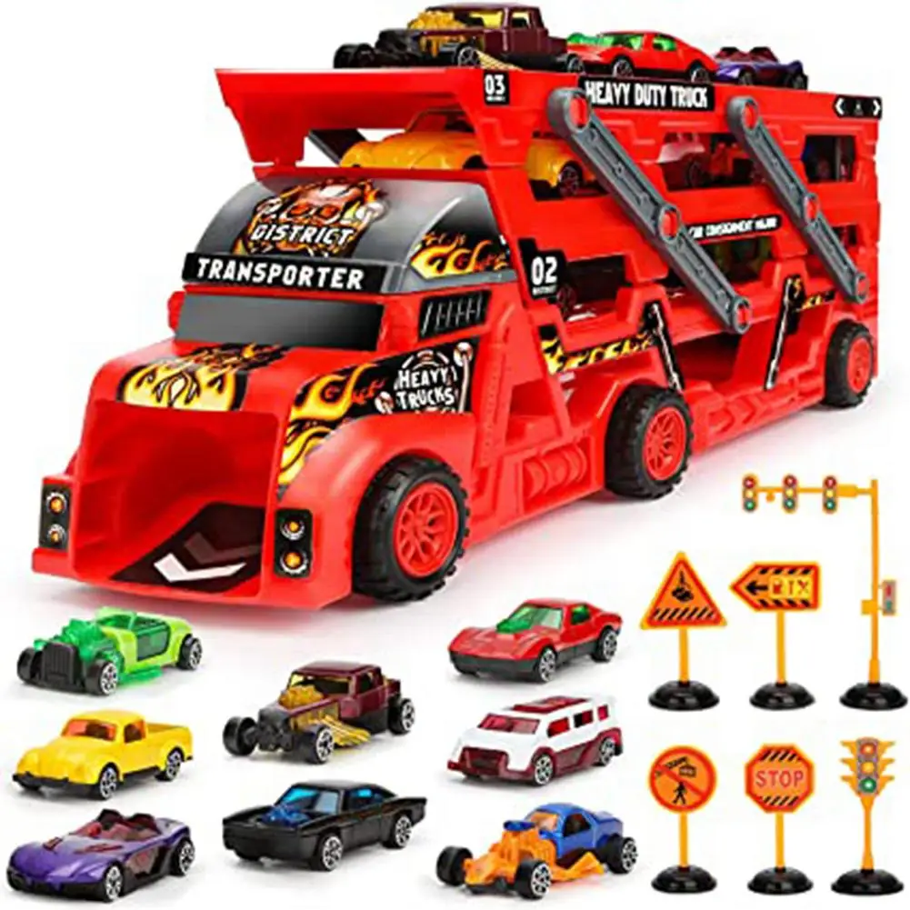 Автомобильный транспортер грузовик игрушки грузовики Mega Hauler для 2-10 лет тележка