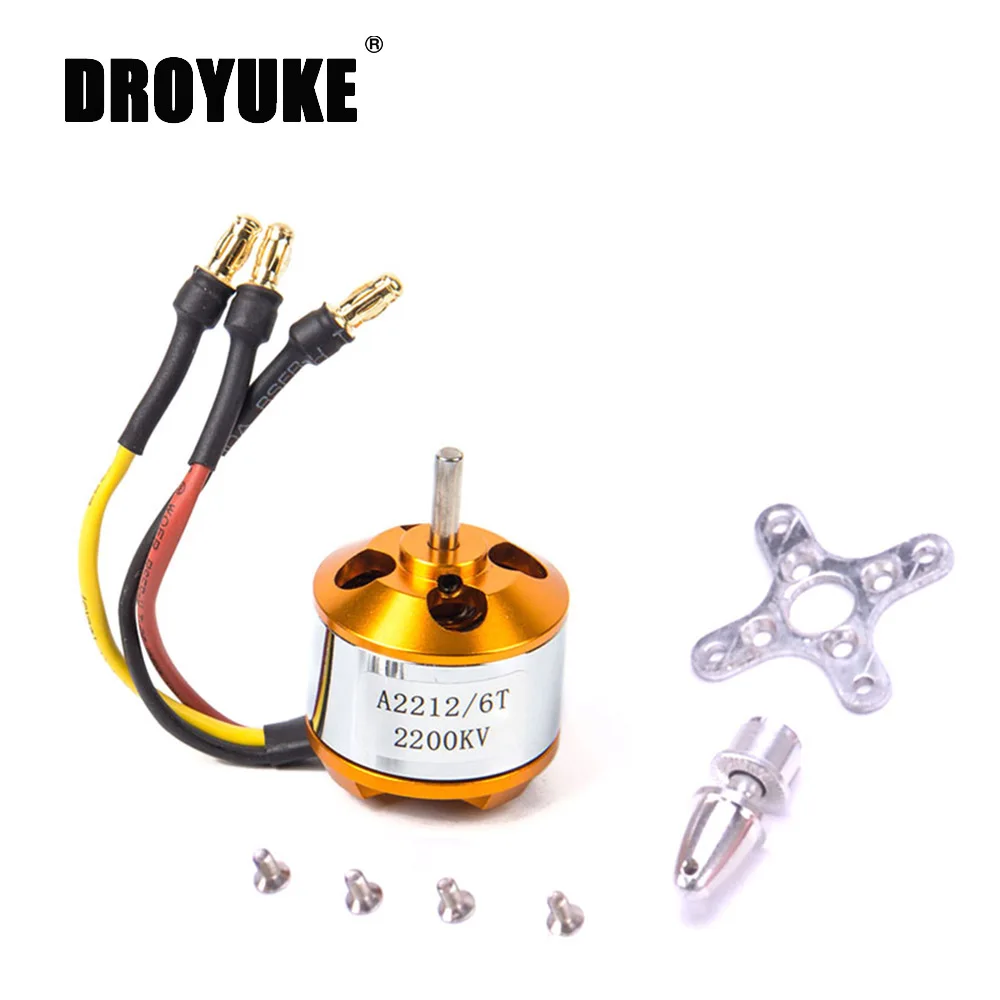 Бесщеточный двигатель XXD A2212 2212 930KV 1000KV 1400KV 2200KV 2450KV 2700KV для РУ самолетов