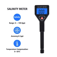 sa 98305 digital salinity meter portable handheld salt water quality tester for food pool aquarium swimming pools no battery