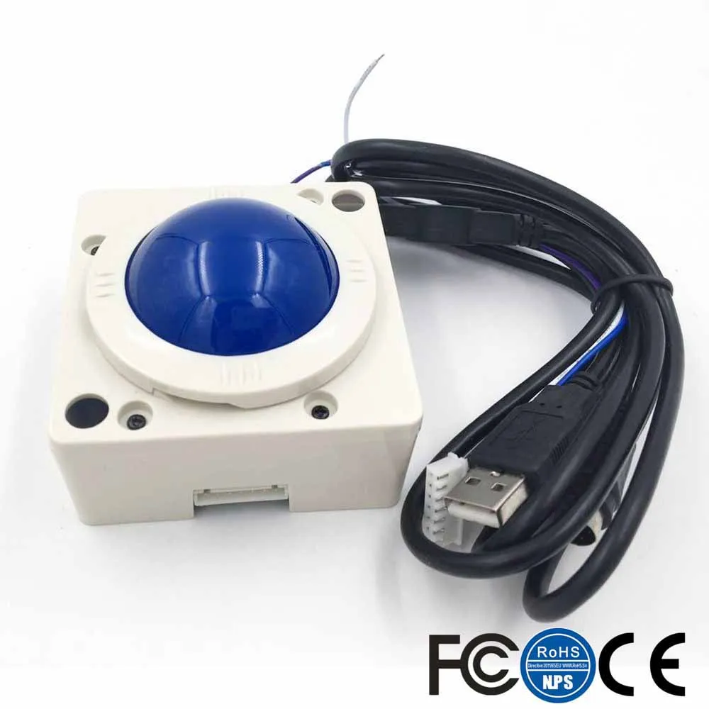 2 дюймовый круглый трекбол мышь USB разъем для 60 в 1 аркадные игры Jamma машина