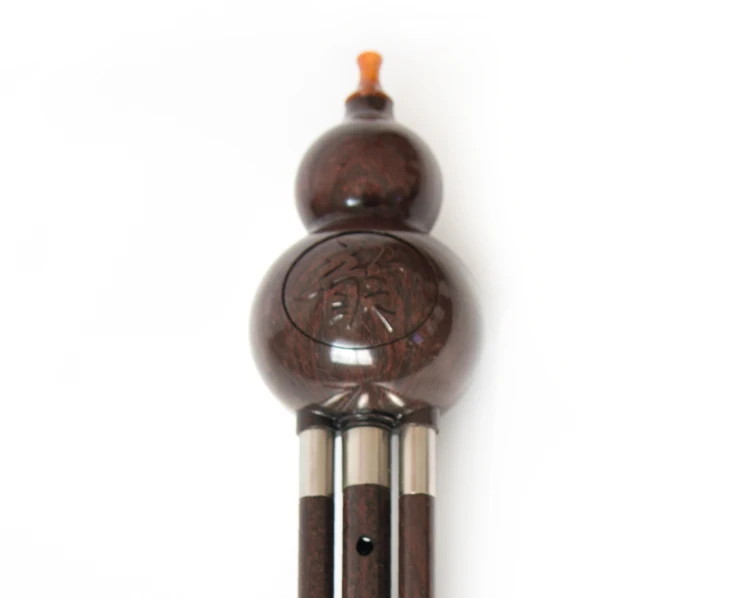 Традиционная Тыква Хулуси из массива дерева ручной работы этнический