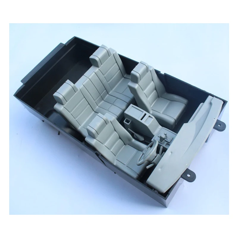 Корпус автомобиля на радиоуправлении внутренний комплект электрический руль