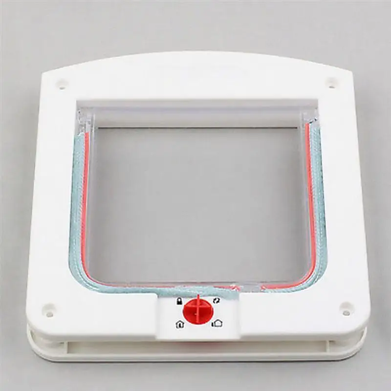 

2pcs Controllable Pet Entry and Exit Door Cat Safe Hole Door Pet Supplies