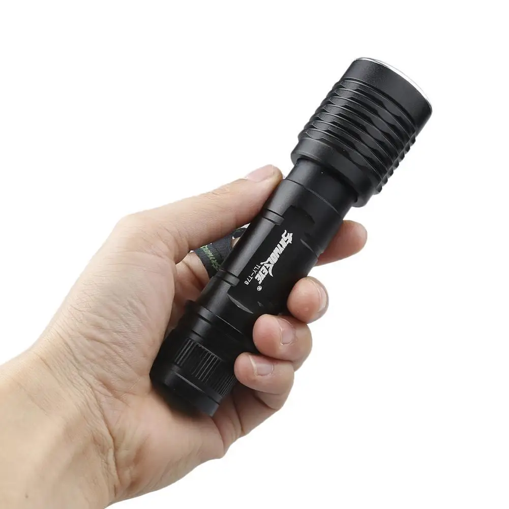 

1500 Lumens 5 Modes LED 18650 Flashlight Torch Lamp Light Outdoor BLA+Battery charger+Bicycle Clip