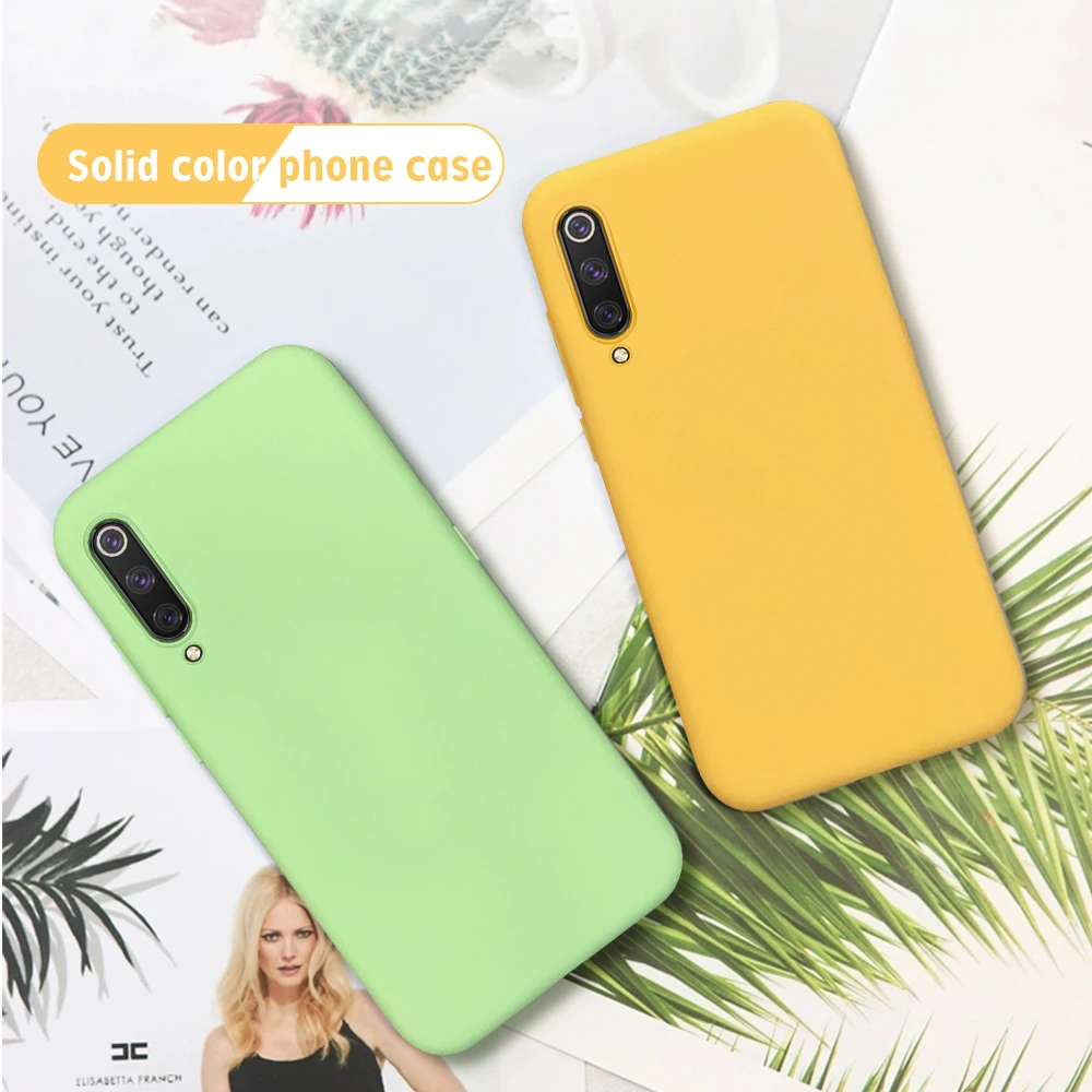 Чехол для телефона Xiaomi Redmi Note 7 6 Pro 7A 6A K20 силиконовый мягкий чехол Mi8 Mi 9T 9 SE Mi9 A2 Lite Mi6X