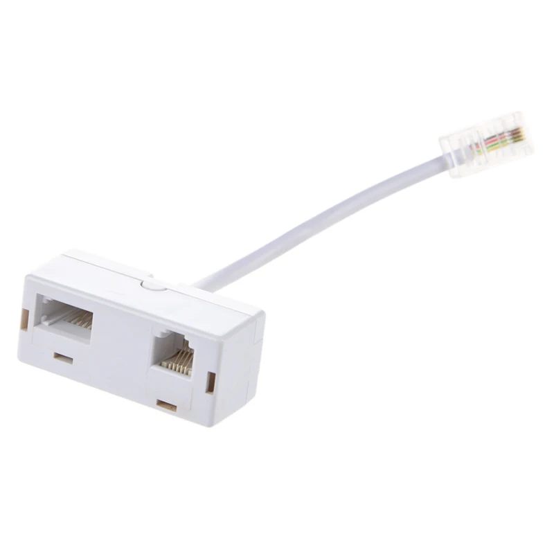 RJ45 розетка для подключения к BT RJ11 вторичный разделитель телефонный адаптер |