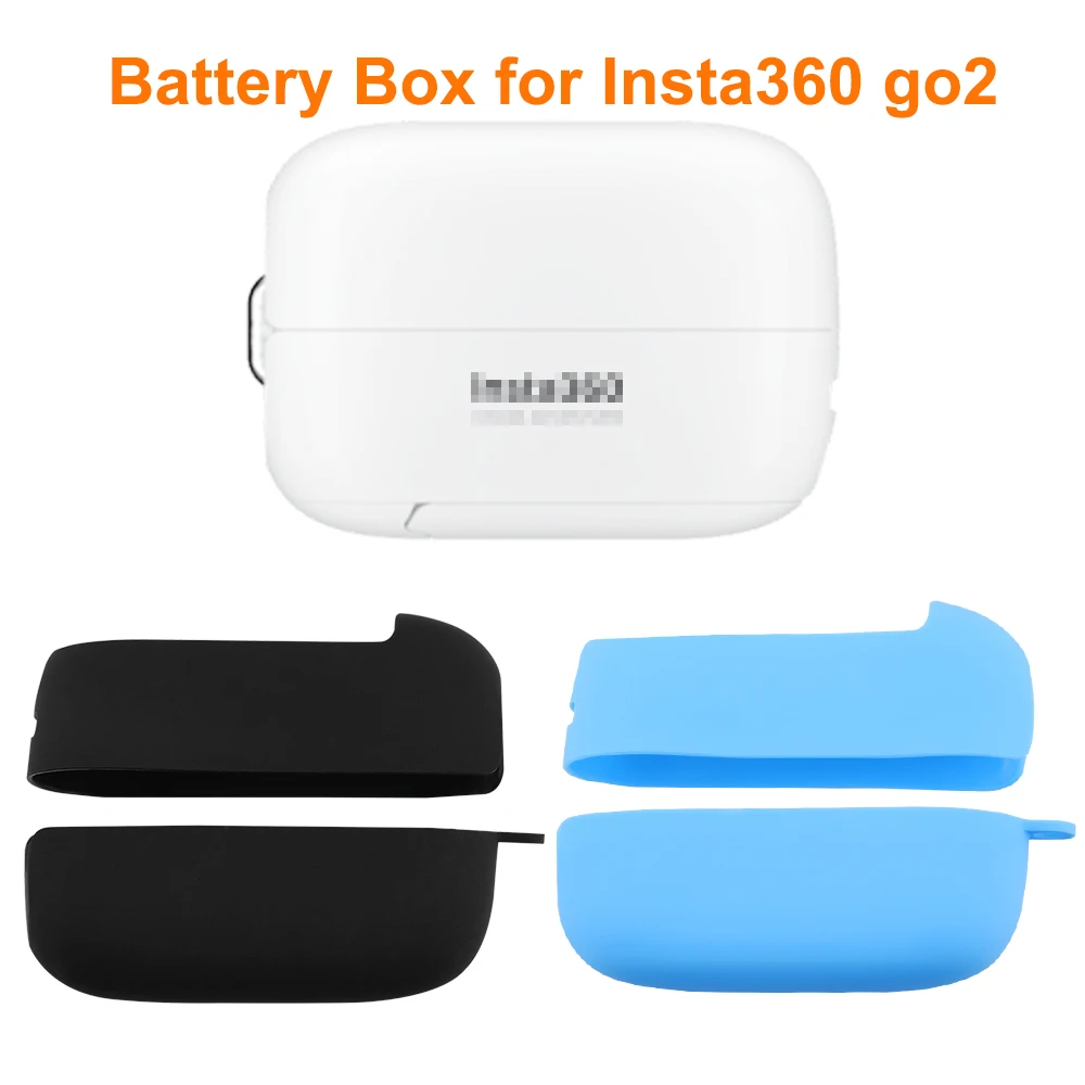 

Battery Silicone Protective Cover for Insta360 Go2 Camera Charging Compartment Dustproof Non-slip Anti-dirt Gimbal Accessory