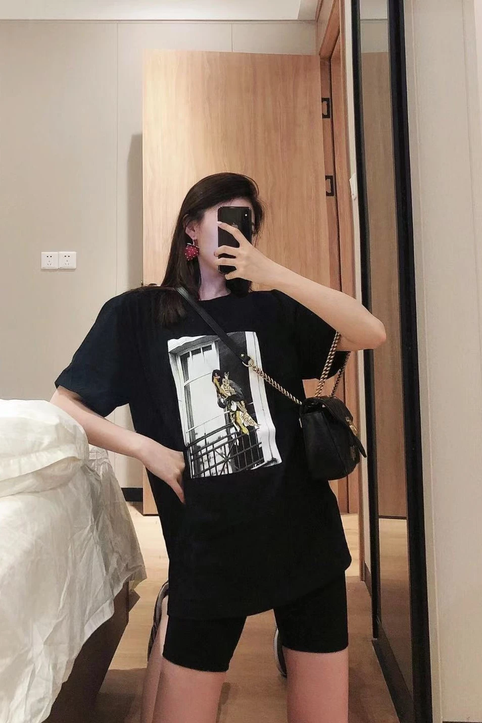 

Supreme 20FW Antihero Balcony Tee Michael Jackson balcony short-sleeved round neck T-shirt