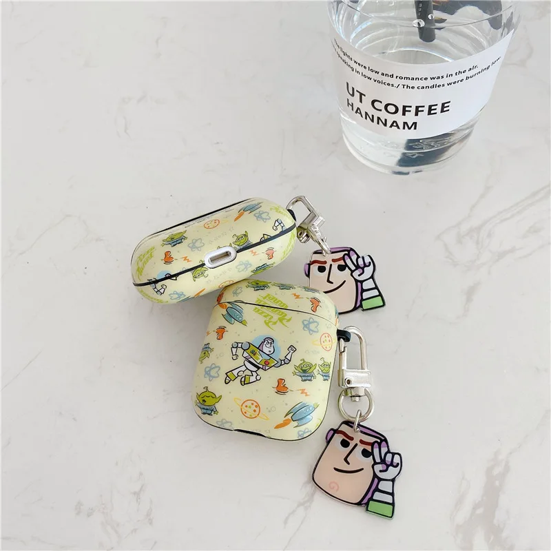 

Cartoon Buzz Pendant Cute Apple Airpods Pro Wireless Bluetooth Earphone Protective Cover Gift Collection Toy