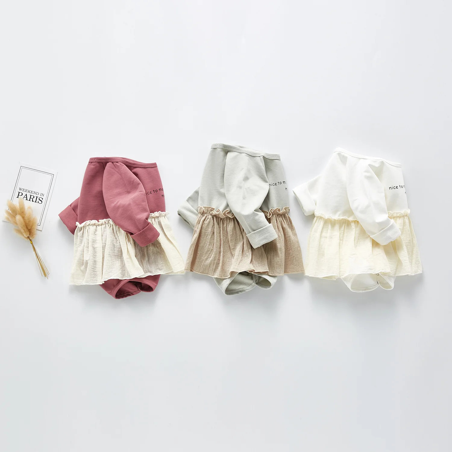 Детский костюм Bobysuit Сезон весна осень Корейская версия Одежда для маленьких