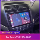 Автомобильное радио, GPS-навигатор, 128g, для Honda acura TSX 2004, 2005, 2006, 2007, 2008, CL7, CL9, android, автомобильное мультимедиа, apple carplay, navitech