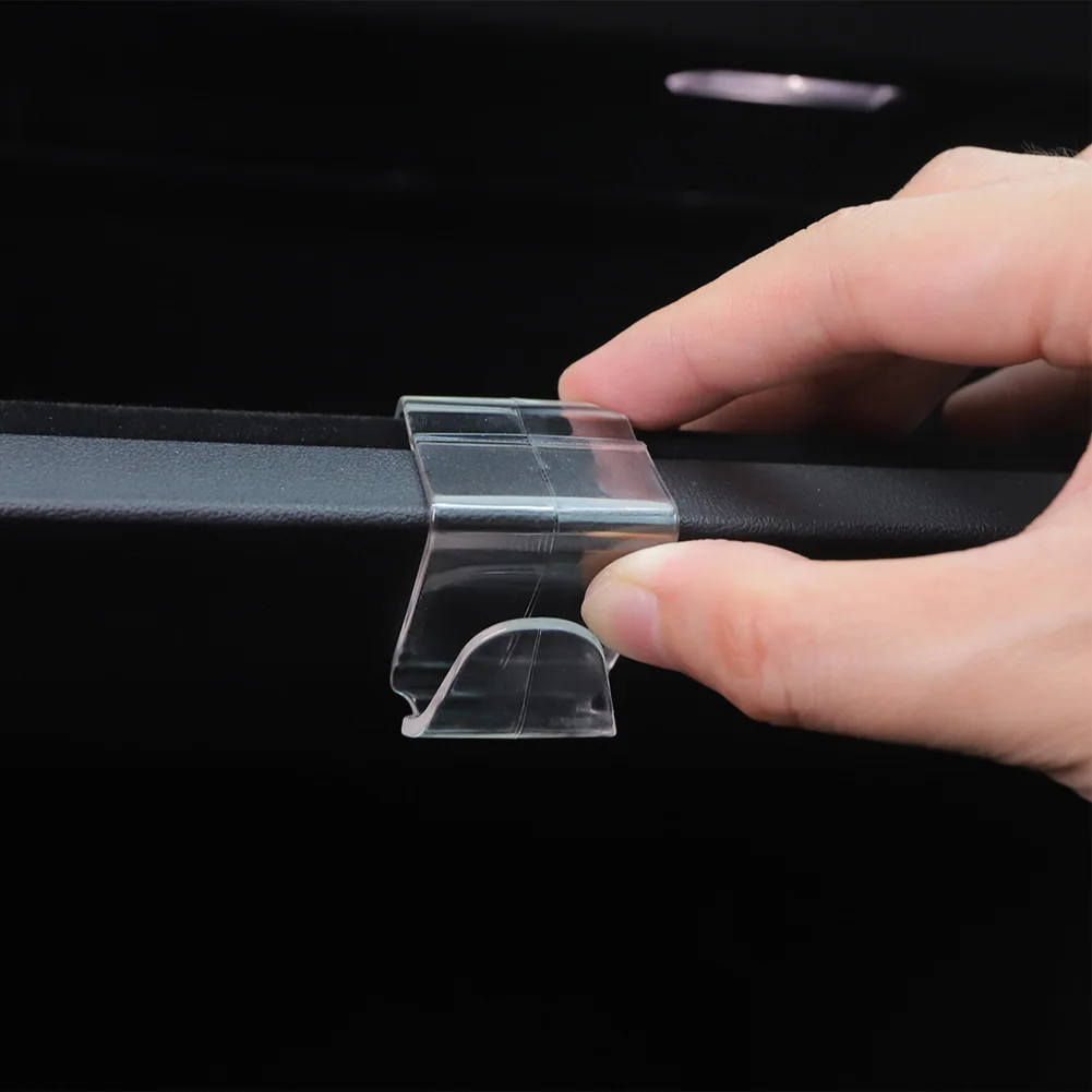 

Front Storage Hooks Car Glove Box Hooks Auto Glove Umbrella Compartment Organizer Hanger for Tesla Model 3 Y