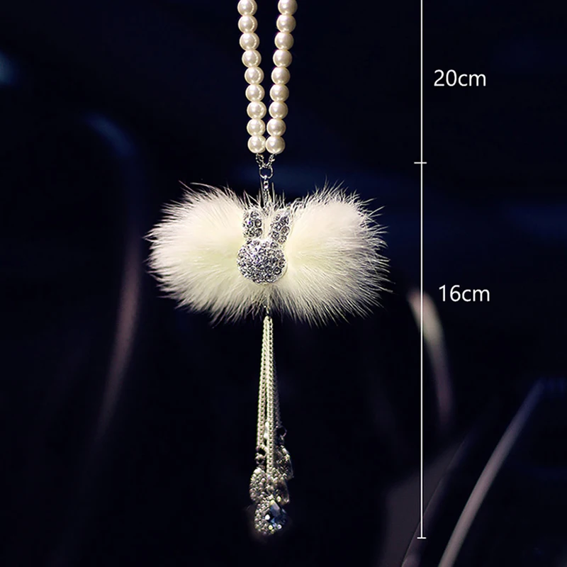 Стразы искусственная кожа роскошный интерьер автомобиля подвесные аксессуары