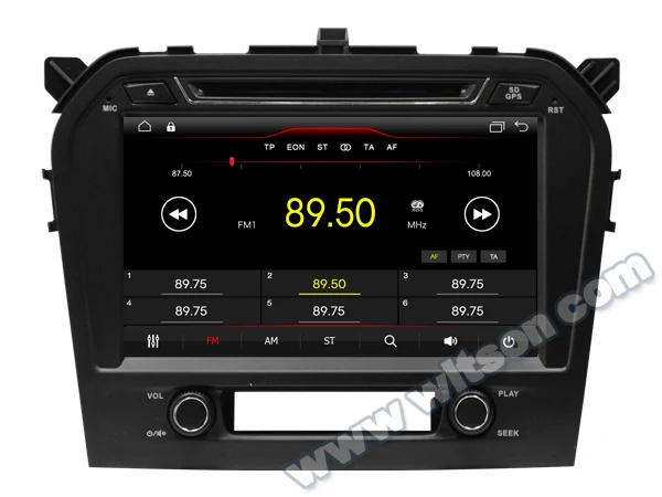 9 &quotAndroid 10 OS автомобильный DVD Мультимедиа Навигация gps радио для Suzuki Grand Vitara 2015 2019 с