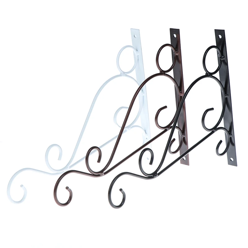 Подставка для растений крючки цветочных горшков держатель подвесная железная