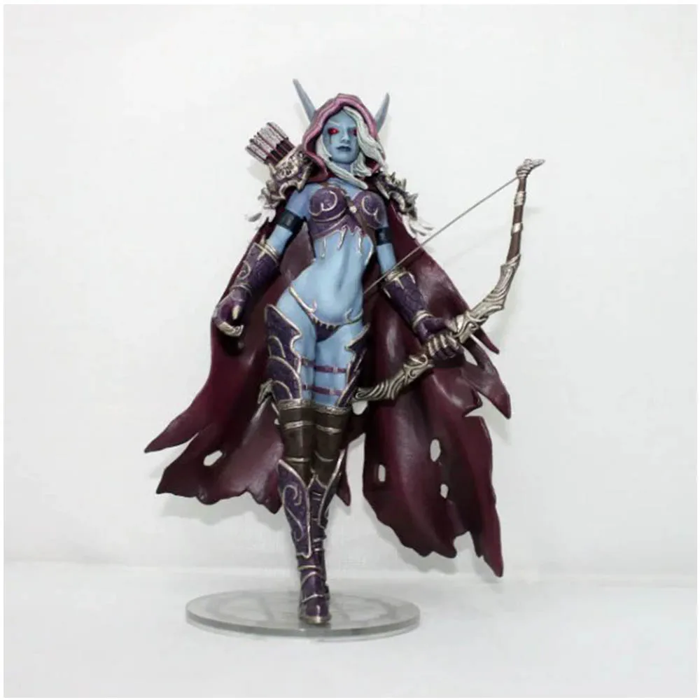 

Anime game figure Sylvanas Queen of the Dead doll 7‘’action figure model toy collectible gift