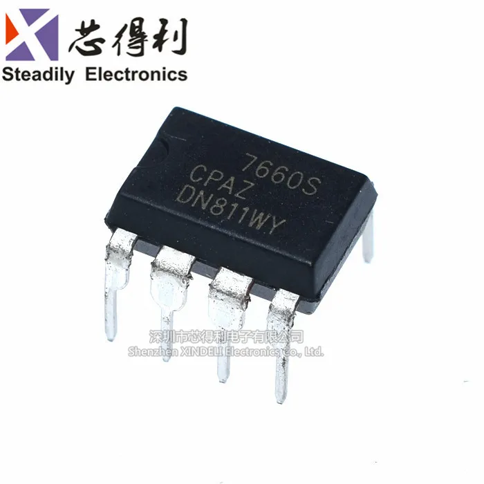 

10pcs/lot Icl7660cpaz 7660s Icl7660scpaz P-Voltage Regulator-Switching DC DC Dip-8