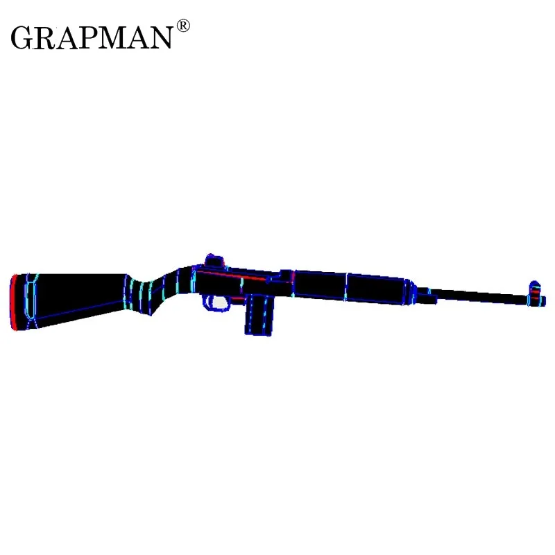 

US Honks M1 Sniper Rifle Gun 3D Paper Model DIY Puzzle Manual Papercrafts Toy