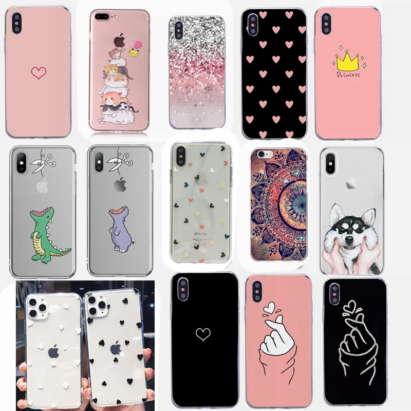Роскошный чехол для iPhone 7 силиконовый накладка 6 6s 8 Plus X 5 блестящий iphone XR XS