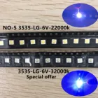 100 шт. LG Innotek светодиодная подсветка высокая мощность светодиодный 2 Вт 6 в 3535 холодный белый ЖК Подсветка для ТВ применение LATWT391RZLZK Connect