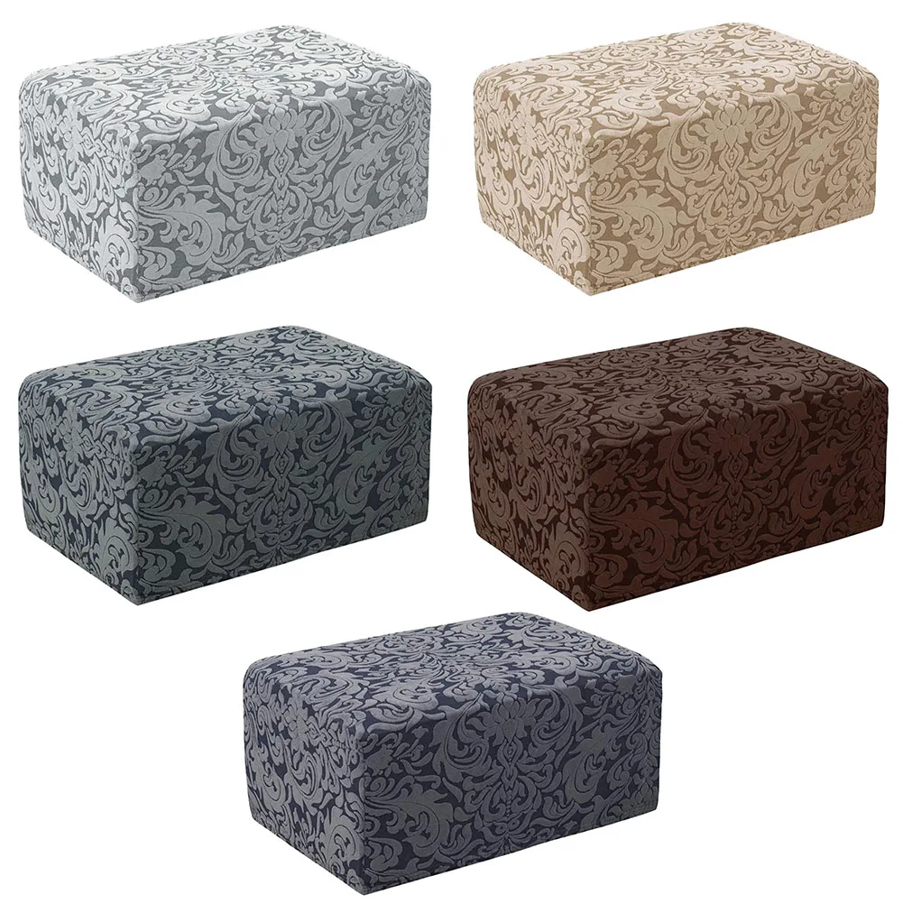 Экономичная растягивающаяся подставка для ног эластичный жаккардовый тканевый