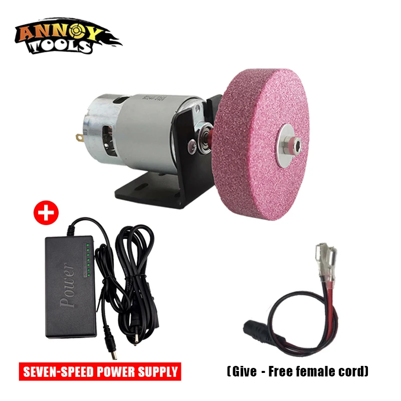 Шлифовальная машина маленький бытовой нож шлифовальный станок с двигателем 775