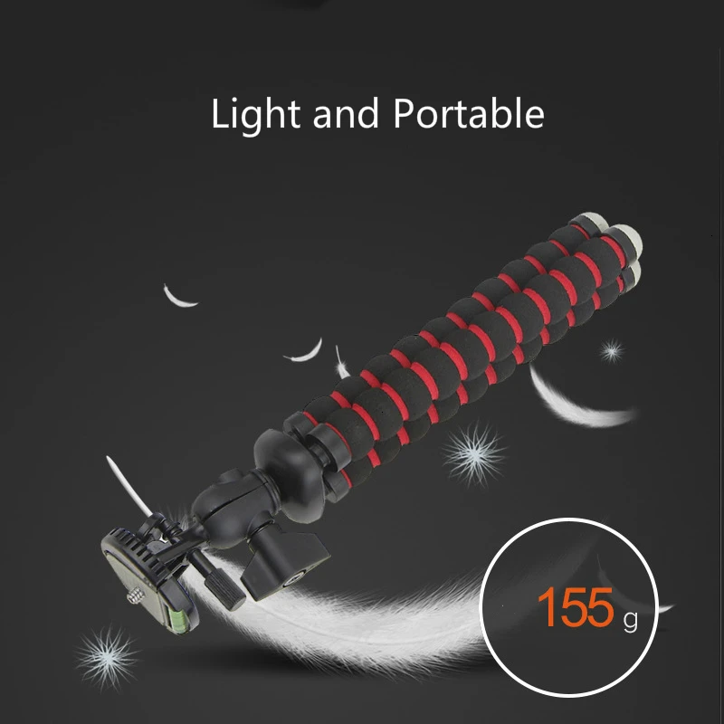 11.4in гибкий мини-штатив-монопод с осьминогом Gorillapod с флаконом уровня для телефона SLR Gopro Цифровая видеокамера аксессуары