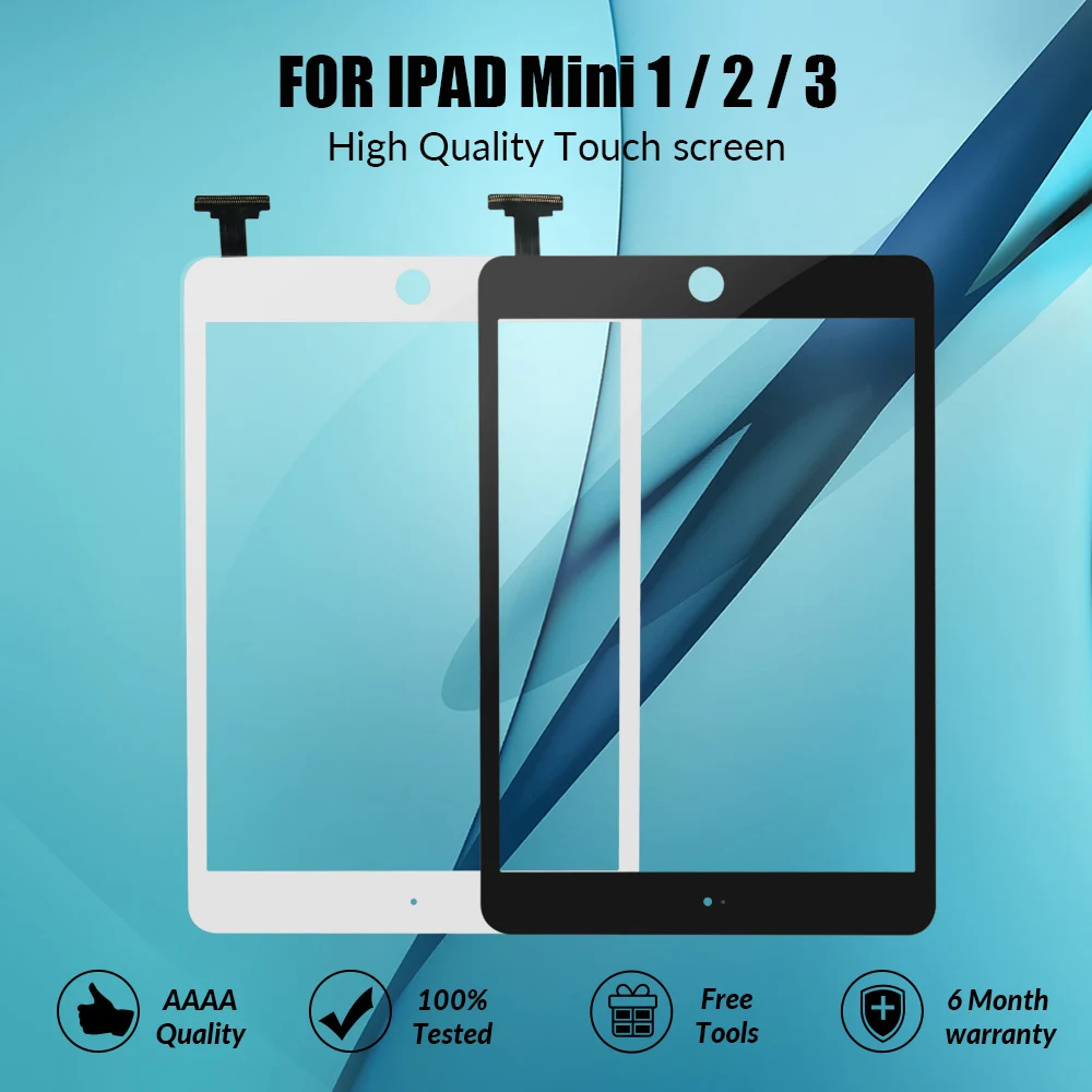 

Сенсорный экран MENTPELI для iPad Mini 1/2 mini3 дигитайзер внешнее стекло Ремонт Замена