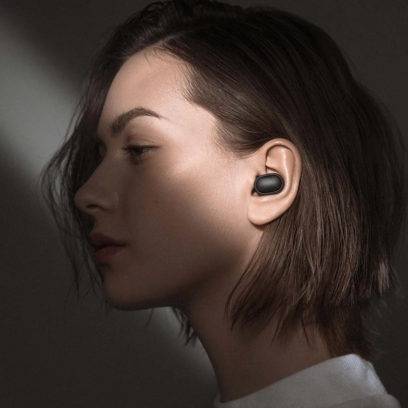 Наушники-вкладыши Xiaomi Redmi Airdots 2 TWS Bluetooth 5 0 бас стерео беспроводная гарнитура с