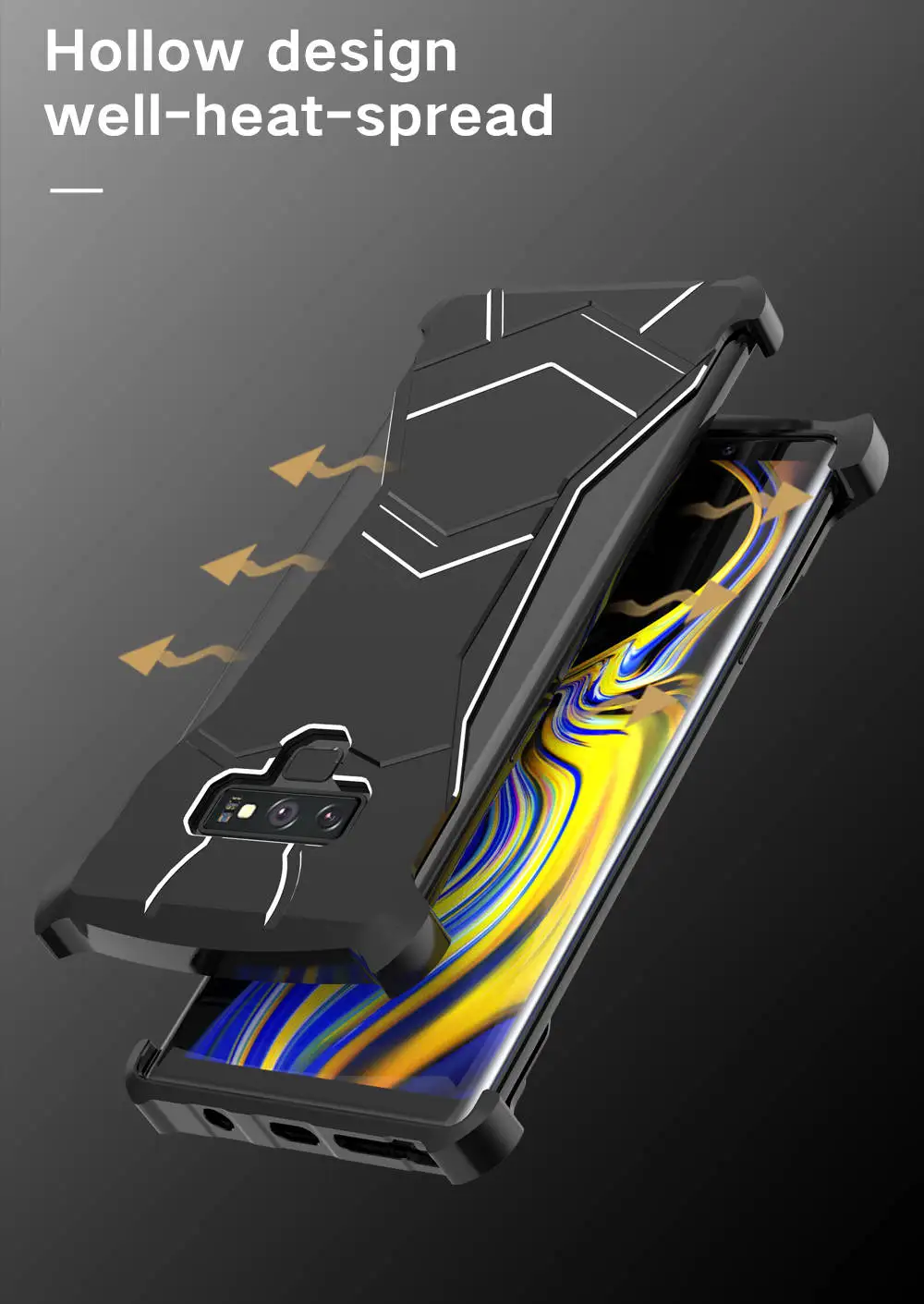 luxury Aluminum Bumper Magnetic Phone Case for Samsung Galaxy Note 9 S10 Cover Adsorption Metal Fundas Coque Shell |