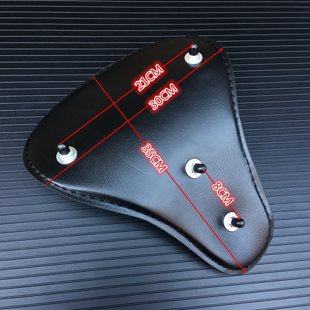 3 дюйма мотоциклетные Solo сиденья Весна кронштейн комплект для Sportster XL 883 Кожаные