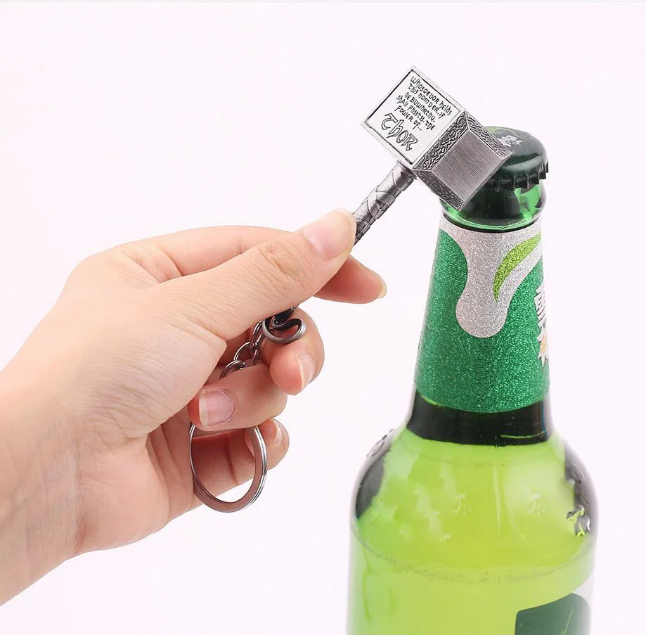 Тора молот Мьёльнир реплики металла открывалка для бутылок игрушки танос