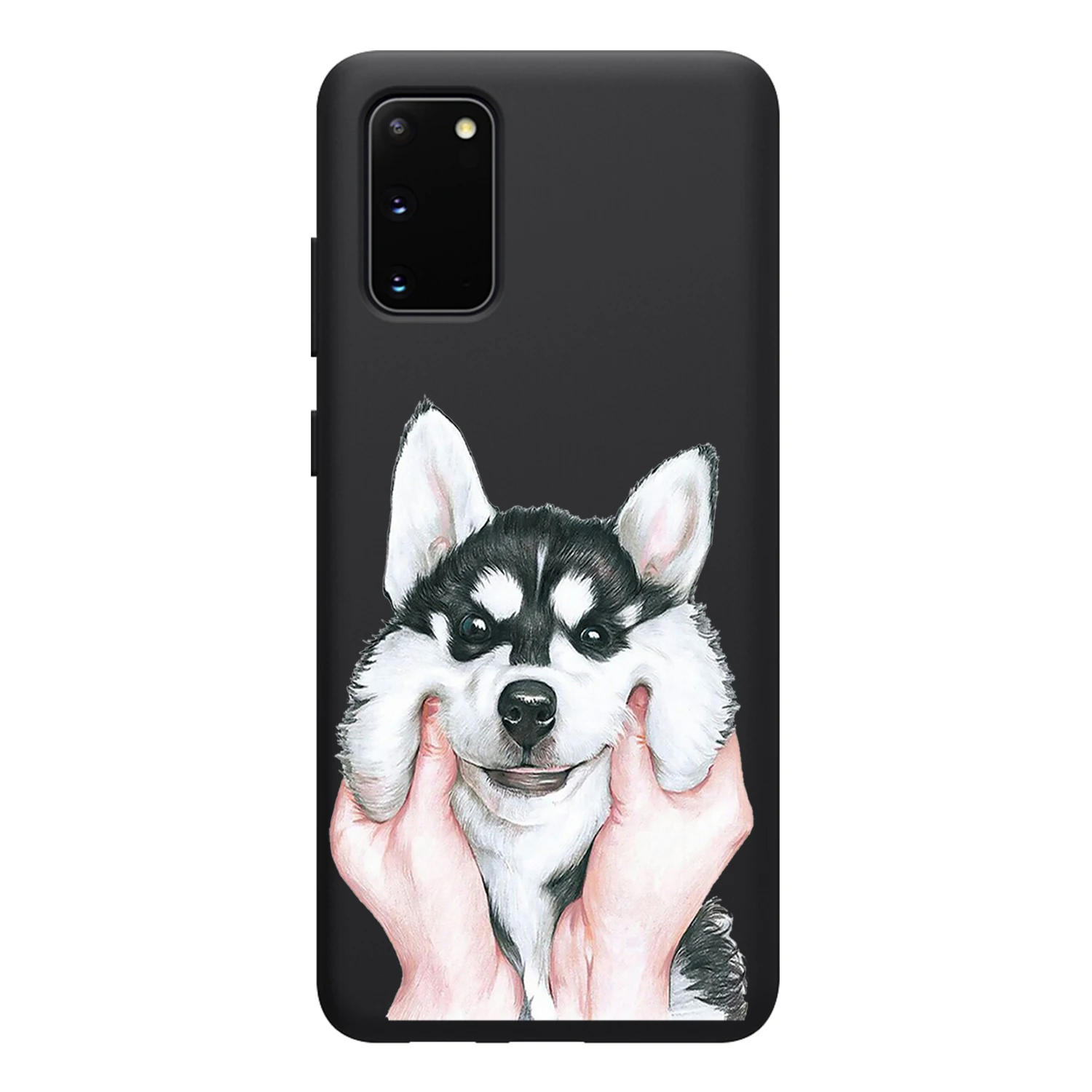 

Cute Dog Phone Case for Samsung A50 A51 A71 A40 A70 A20 A20E S10 S20 S9 S8 S7 Edge Ultra Puls Note 10 9 8 Plus Soft Cases Funda