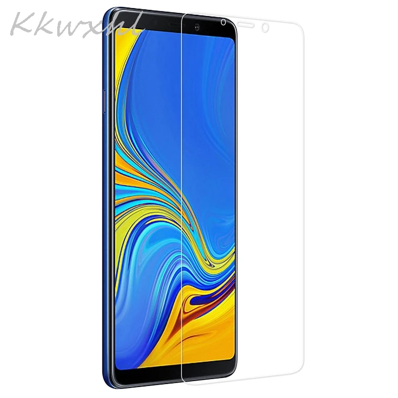 Закаленное стекло 9H для Samsung Galaxy A7 2018 SM A750F/DS A750FN/DS A750 защитная пленка экрана|Защитные стёкла и плёнки