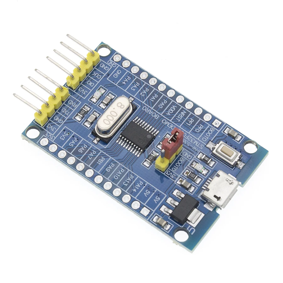 Мини Системная плата для разработки STM32F030F4P6 ARM Core SWD/ISP MicroUSB с процессором Micro