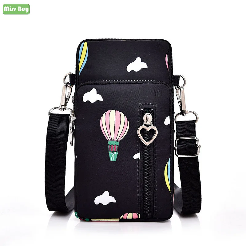 

Fashion Mobile Phone Pouch For iPhone X XR XS 7 8 6 6s Plus Wrist Bag For iPhone 12 Pro Max Ladies Girl Shoulder Small Bags Case