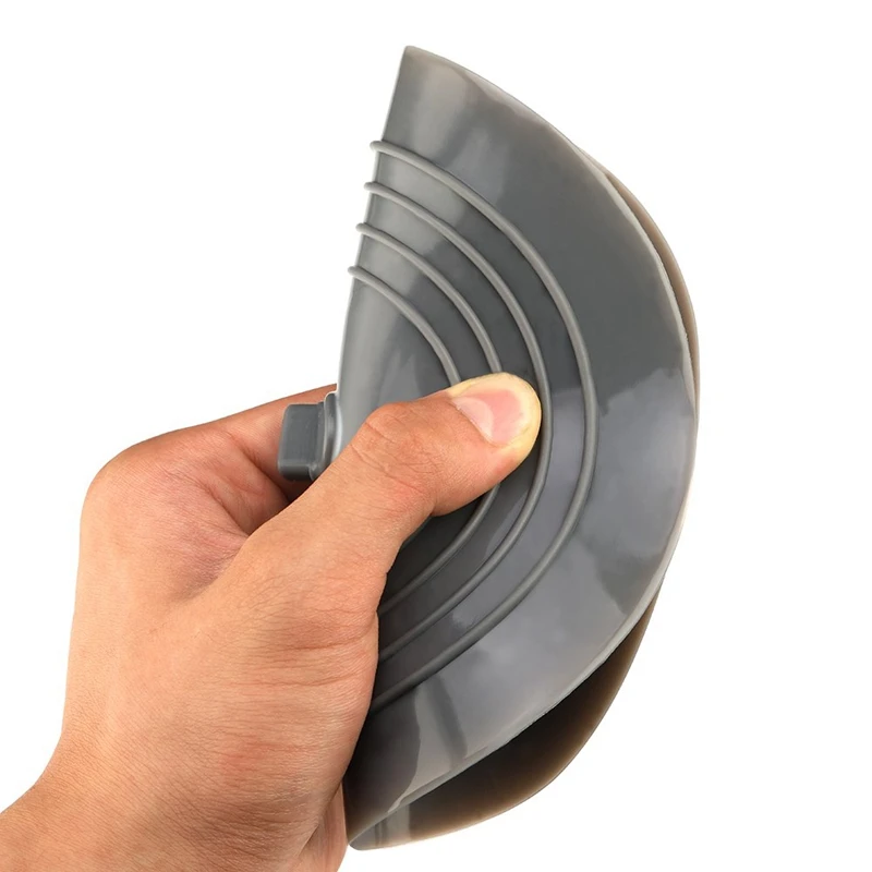 ABSF 2 шт банная пробка для ванной 6 дюймов Большая Силиконовая плоские всасывающие