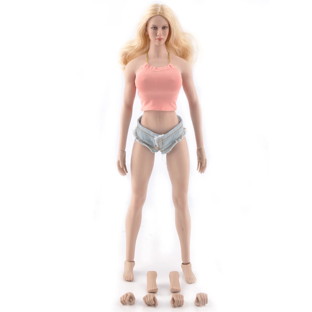 Экшн фигурки TBLeague 1/6 женские PH Suntan Skin S21B Body 12 дюймов европейские для девушек и