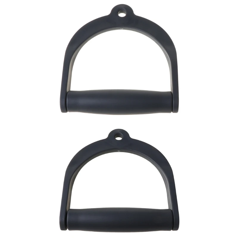 

Durable Wide Design Resistant Pull Rope Handle Grip Heavy Duty Fitness D-Handle