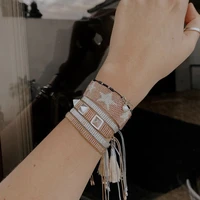 bluestar women bracelet miyuki bracelets fashion star pulseras mujer moda handmade woven armband jewelry 2021