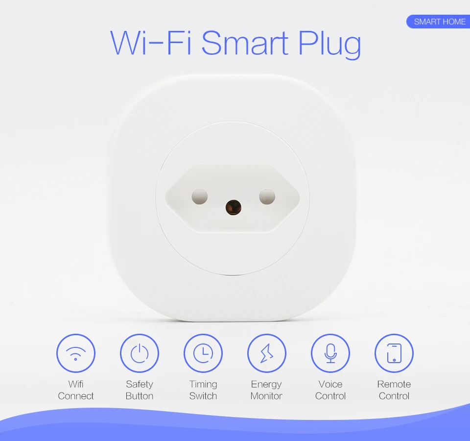 Умная Wi Fi розетка беспроводной Голосовое управление &quotумные&quot аксессуары для