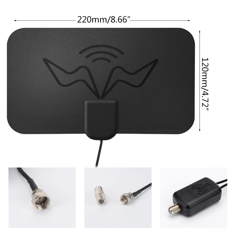 

DVB-T2 HDTV Antenna CBS Freeview TV Isdb-Tb Satellietsignaal Ontvanger Amplified Indoor HDTV Digital TV Antenne