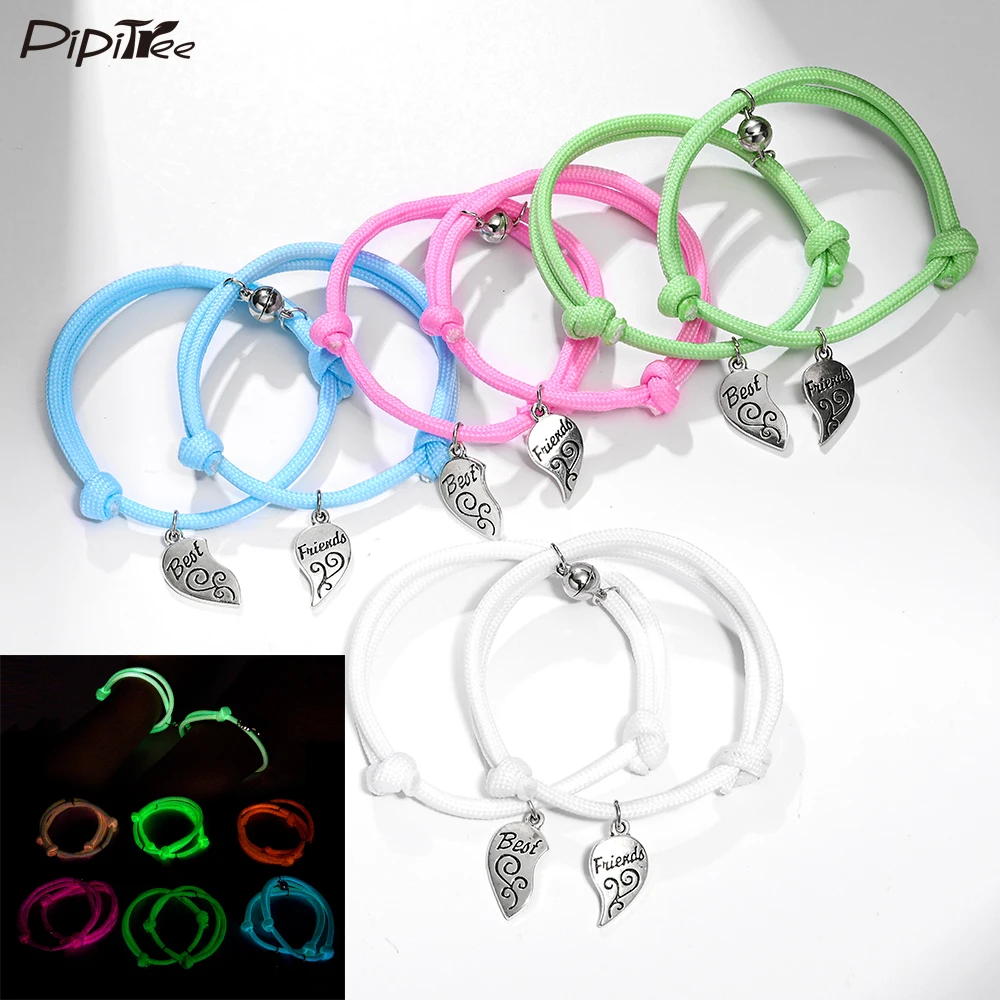 Браслет Pipitree с подвеской Лучшие друзья для женщин и мужчин|Браслеты шармами| |