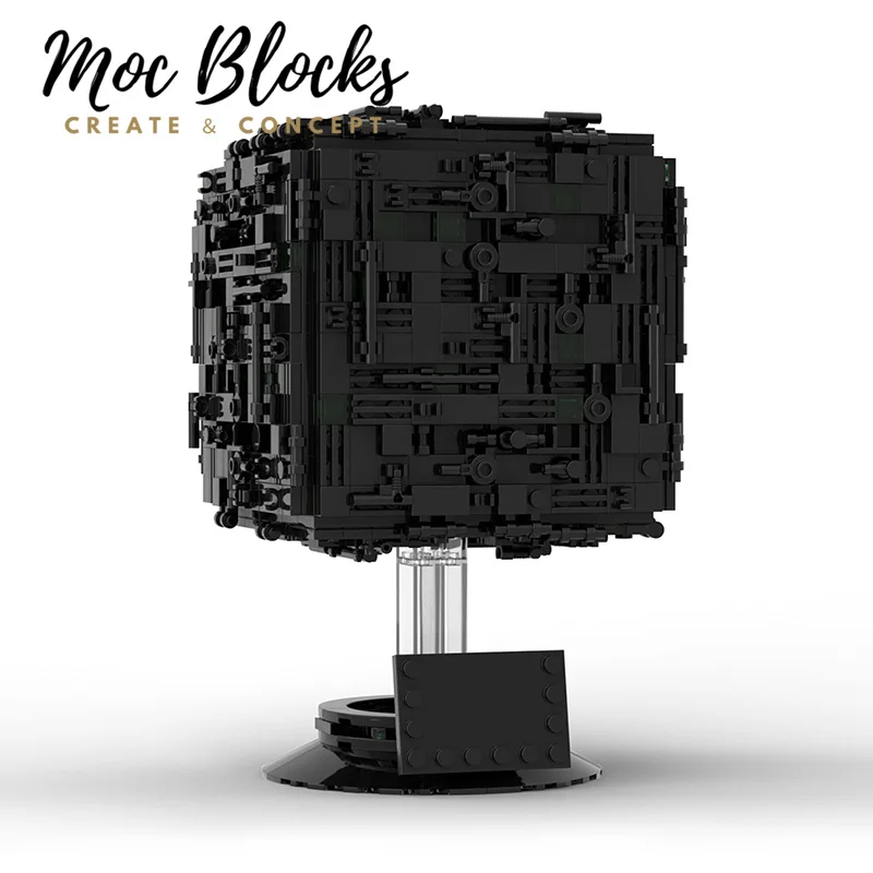 

B0RG куб MOC Diy строительные блоки креативные блоки модели игрушки для детей Рождественские образовательные забавные подарки