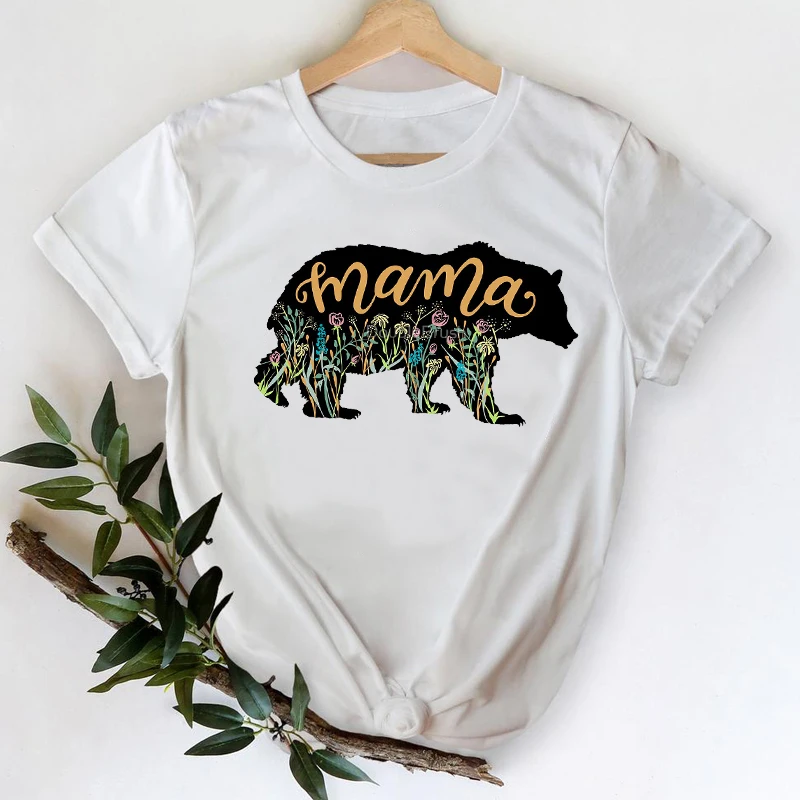 

T-shirts Women 2021 Girl Watercolor 90s Sweet Mama Mom Mother Love Clothes Graphic Tshirt Top Lady Print Female Tee T-Shirt