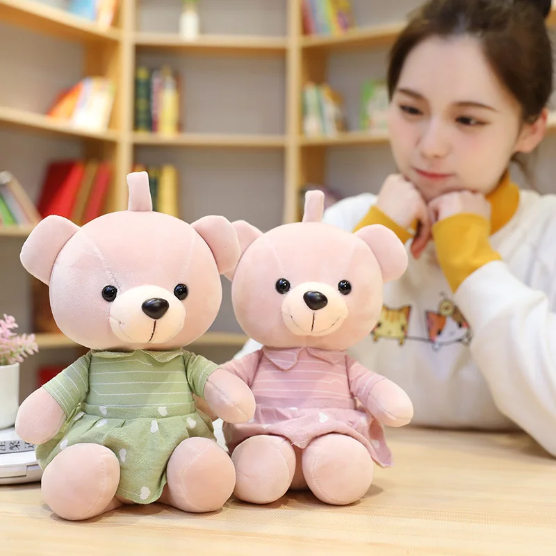 Милый плюшевый мишка 1 шт. 28 см плюшевые игрушки высококачественные набивные