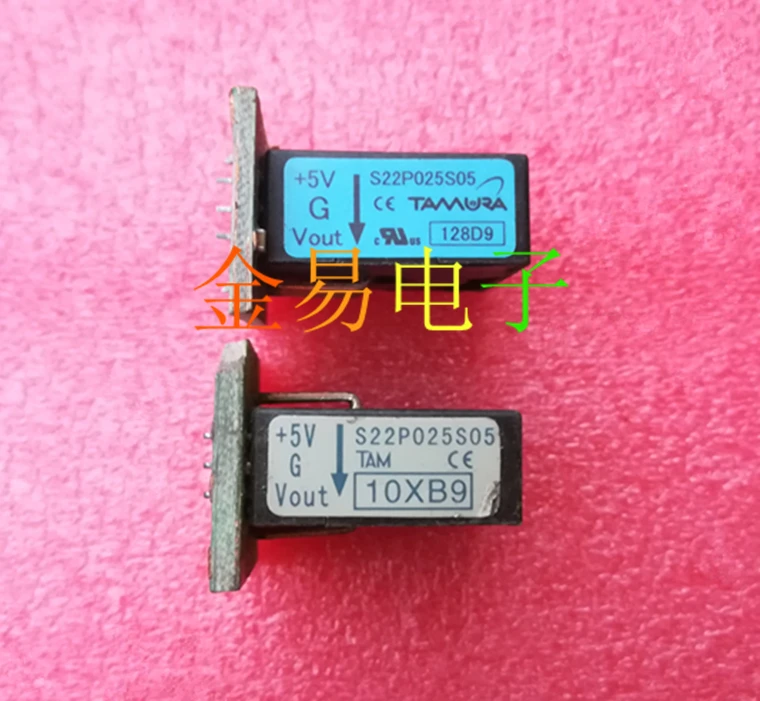 

1 pieces Used not new original TAMURA S22P025S05 Hall Current Sensor Current Mutual Inductance