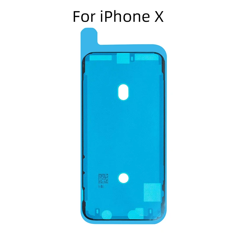 For iPhone X Оригинальная Водонепроницаемая рамка наклейка для iPhone X XS Max наклейка клейкая лента для iPhone 6S 7 8 Plus ЖК-дисплей экран наклейка s - Цвет: For iPhone X