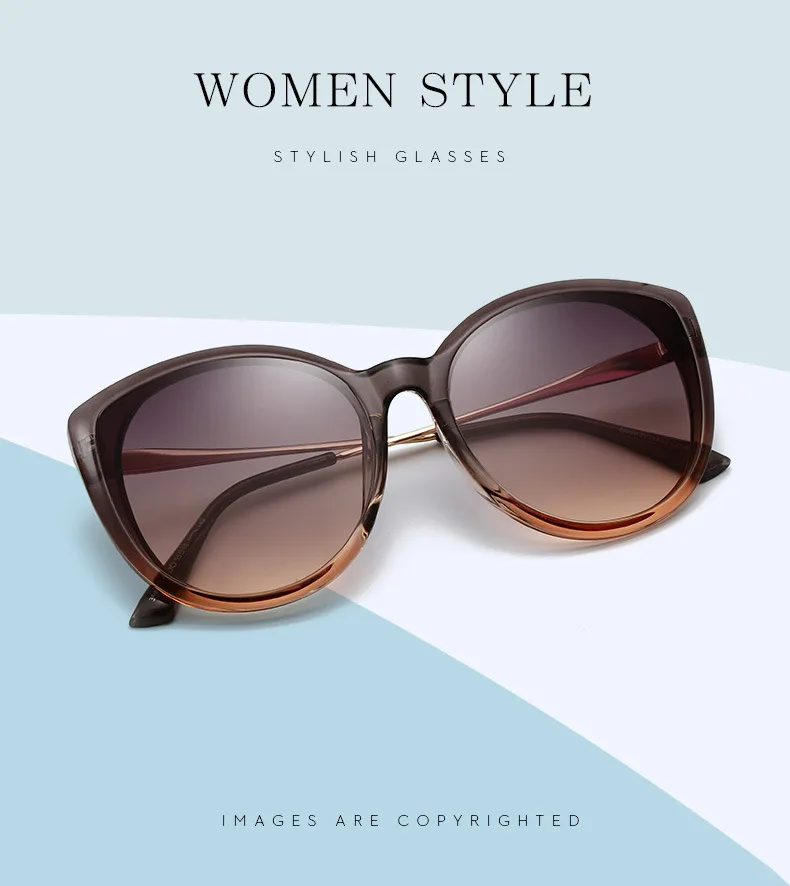 Новые европейские и американские модные солнцезащитные очки женские